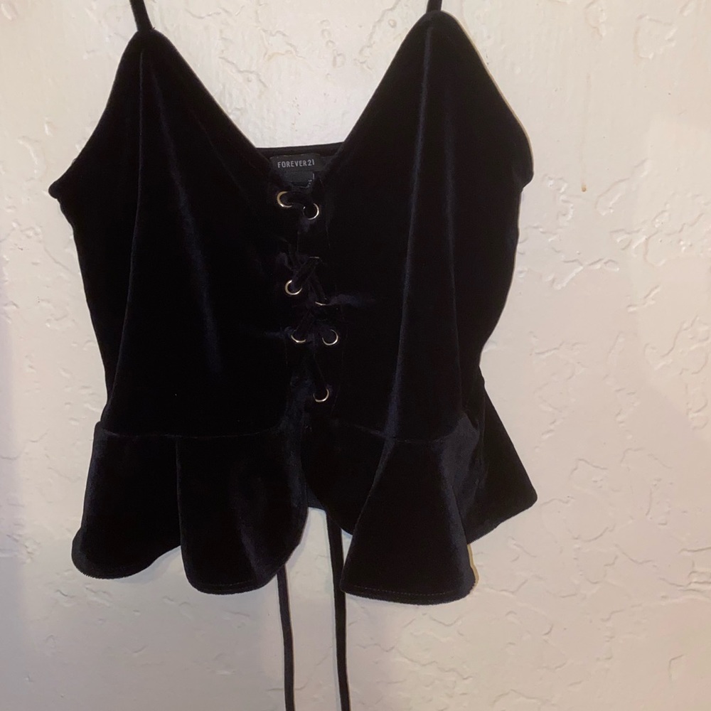 Black Cute Top